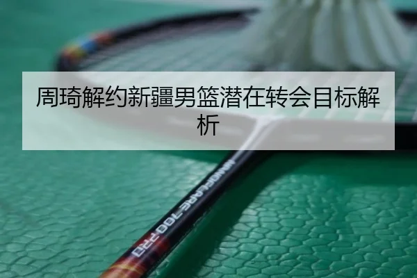 周琦解约新疆男篮潜在转会目标解析 - KSports